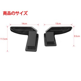 YOCTM Rear Defogger Cover Suzuki Jimny JB64 JB74 (Jimny) 2019 2020 2021 2022 2023 Car Protective Cap Specially Designed Interior Custom Parts Accessories Easy Install (Black)