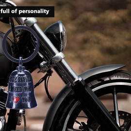 Motorcycle for Bells - Motorcycle Angel Bell for Men Women,Bell Biker Accessory,Guard Riding Safety