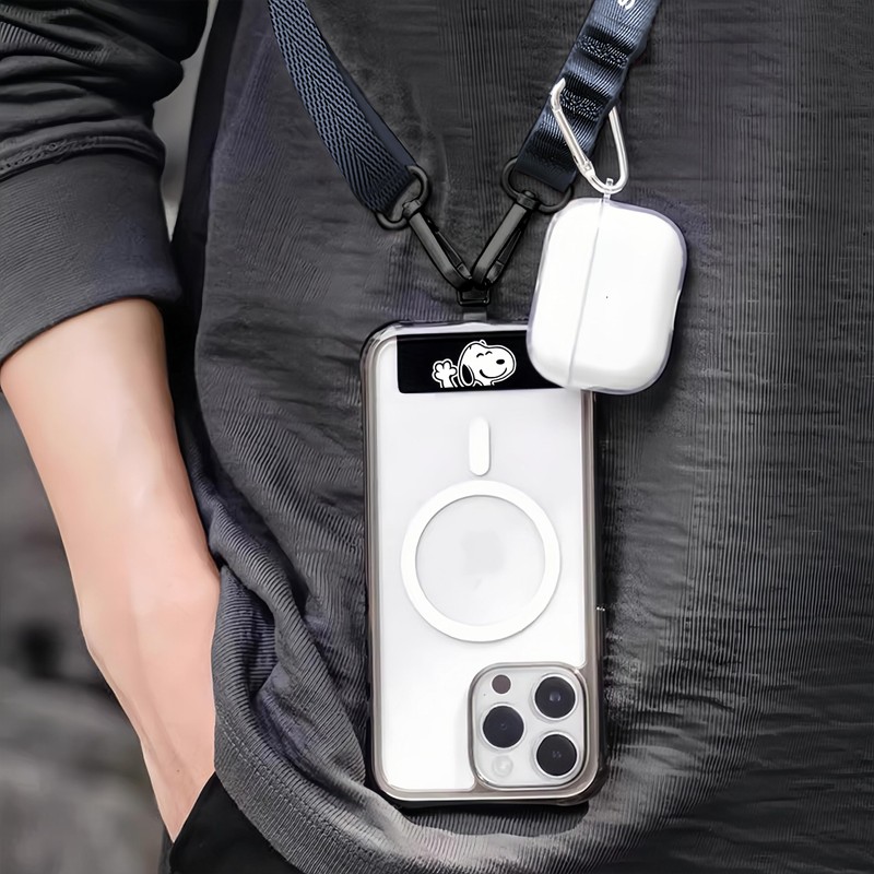 のろのろ犬 携帯ストラップ スマホショルダー スマホストラップ ネックストラップ 首掛け スマホ 斜めがけ 肩掛け ショルダーストラップ
