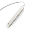 ELECOM ELECOM T-SL-2620WH AC Adapter Clean Tap, 6 Counts, 6.6