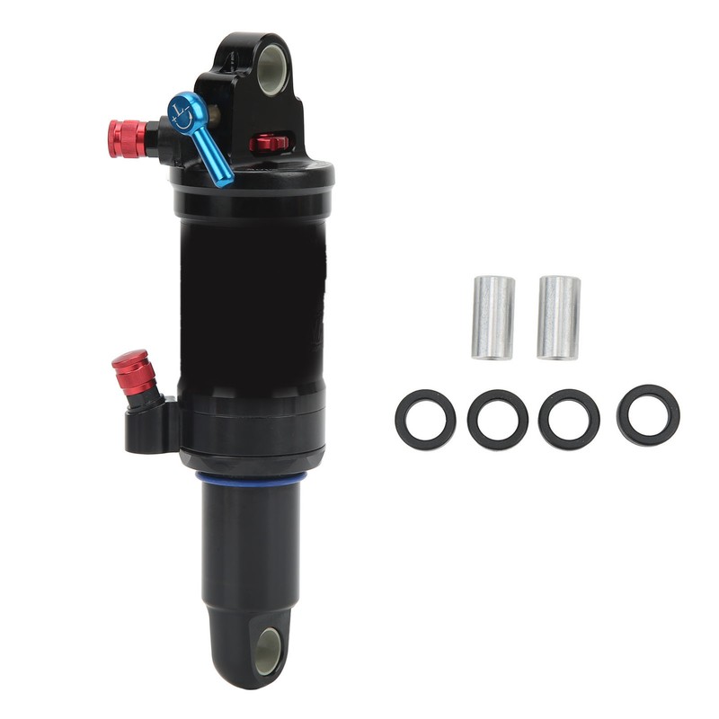 Bicycle Shock Absorber Black Aluminium Alloy Cycling Rear Shock with