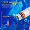 SecurityIng 4Pcs Scuba Dive Strobe Signal Light, Mini Tank Light
