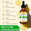 Aceite de Vitamina E para Masaje Corporal, 75000 UI, Orgánico,