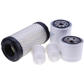 JZGRDN Filter Maintenance Kit 77700-03363 Compatible with Kubota BX2670 BX2660 BX2200 BX23 BX22