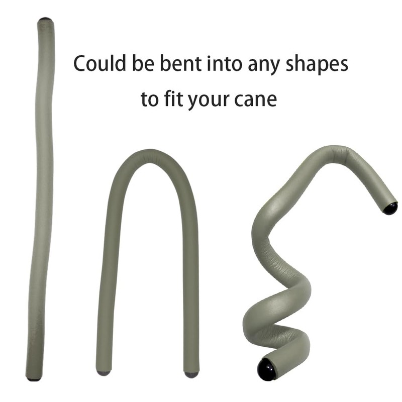 Generic Walking Stick Holder Foldable Cane Holder Crutches Flexible Hook