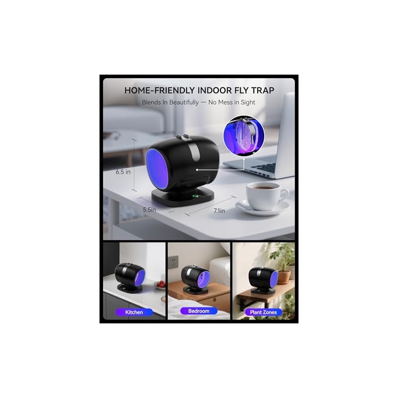 Fruit Fly Traps for Indoors, Fly Trap Indoor Gnat Traps