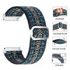 Compatible with TUYOMA Smartwatch Bands,Lamshaw 22mm Stretch Elastics Nylon Adjustable