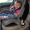 Buckle Guard PRO Seat Belt Button Cover (Tan) Deters Children