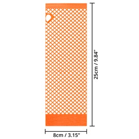 BELLE VOUS Pack of 12 Long Mesh Gloves - Fingerless Nylon Mesh Arm Warmers in Various Colours - Neon Mesh Gloves for 80s Retro/Dance Party, Tutu & Costume Accessories - For Women & Girls,