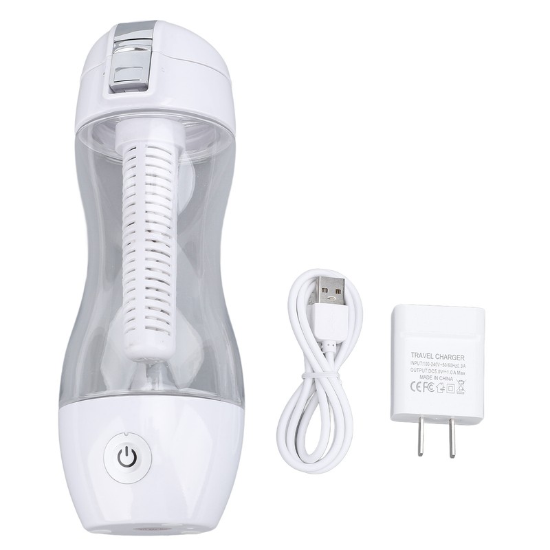 Hydrogen Water Bottle 350ML Portable Quick Electrolysis Hydrogen Rich Water