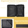 TREATLIFE HOME Expandable Hard Shell ABS Luggage Set for Stress-Free