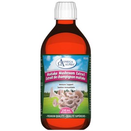 Omega Alpha Maitake Mushroom Liquid Extract 1000mg, Supports Immune, 250ml, 250ml