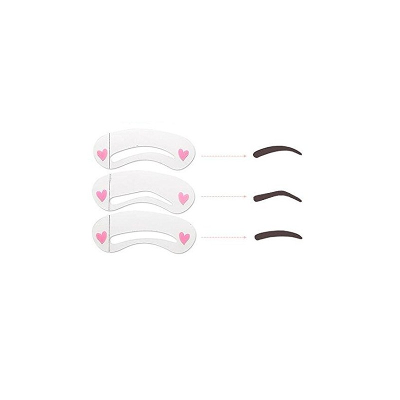 Plus Nao Eyebrow Template, Eyebrow Temple, Eyebrow Temple, Eyebrow Guide,