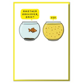 Another Hangover, Dave? Funny Birthday Card