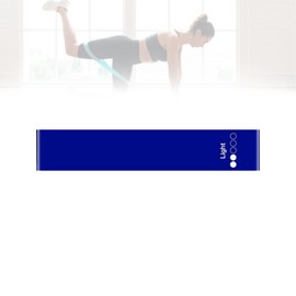 Resistance Bands for Working Out,Workout Resistance Bands,Elastic Resistance Fitness Bands for Physical Therapy,Exercise Bands Resistance Bands Set for Pilates (Blue（Level: Light）)