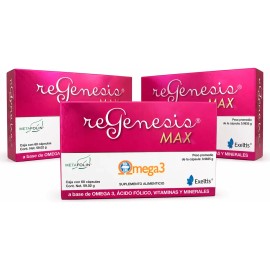 Pack Regenesis Max Omega Ácido Fólico Cápsulas