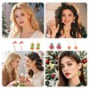 26 Pairs Christmas Earrings for Women Stud Dangle Earrings Jewelry