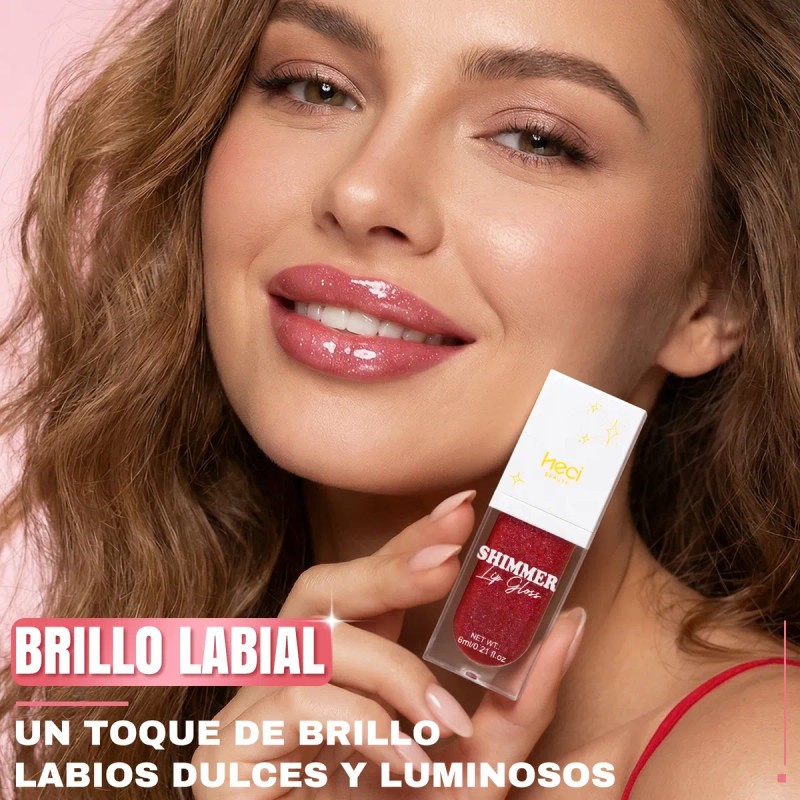 Brillo Labial Lip Gloss Hi-shine Acabado Hidratante 6ml