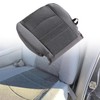 NLQR Front Driver Bottom Replacement Seat Covers Cloth Dark Gray