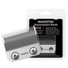 Manxrtod FX801R Replacement Blades Compatible with FX870/FXF880/FX810/FX825/FX673N Clippers, DLC Replacement