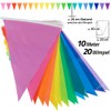 Goodymax® Bunting 10 m Colour Gradient 20 Colours Rainbow