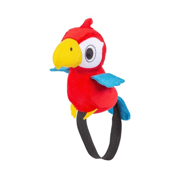 Fun Express Stuffed Parrot on Shoulder - Pirate Costume Accessory for Kids - Halloween Costumes