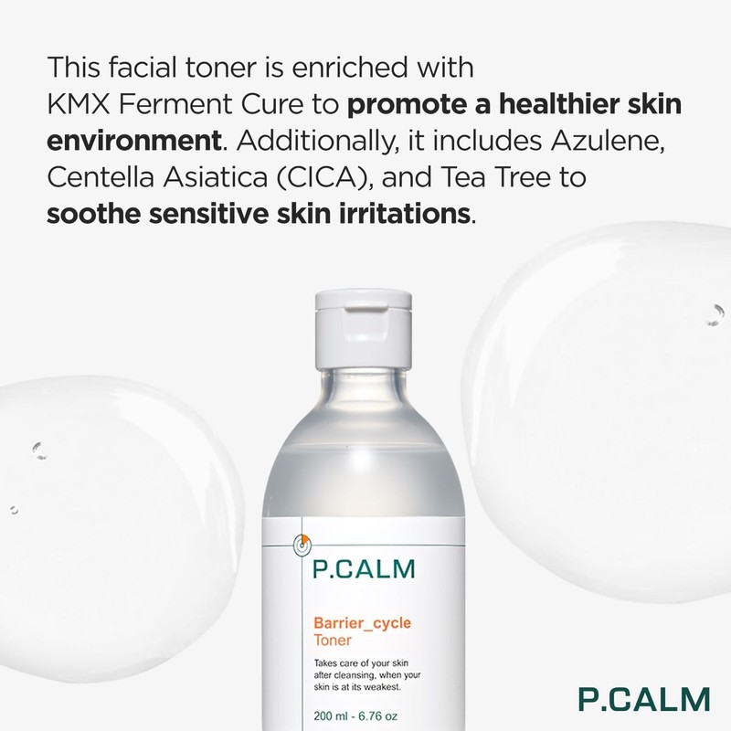 P.CALM Barrier Cycle Toner 16.9 fl oz (500 ml) /