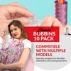 Bernette Bobbins [10 Pack] – Compatible with Bernette Sewing &