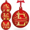 Initial Ornament for Christmas Tree Decorations - 12x10cm - Xmas