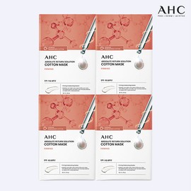 AHC [TV Product] AHC Ampoule Pure Cotton Mask Pack Season 3 Firming 100 Sheets / [TV상품] AHC 앰플 순면마스크팩 시즌3 퍼밍100매