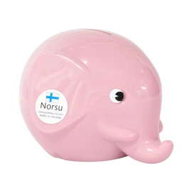 Norsu Elephant Bank Coin Bank (S) French Pink MK20318
