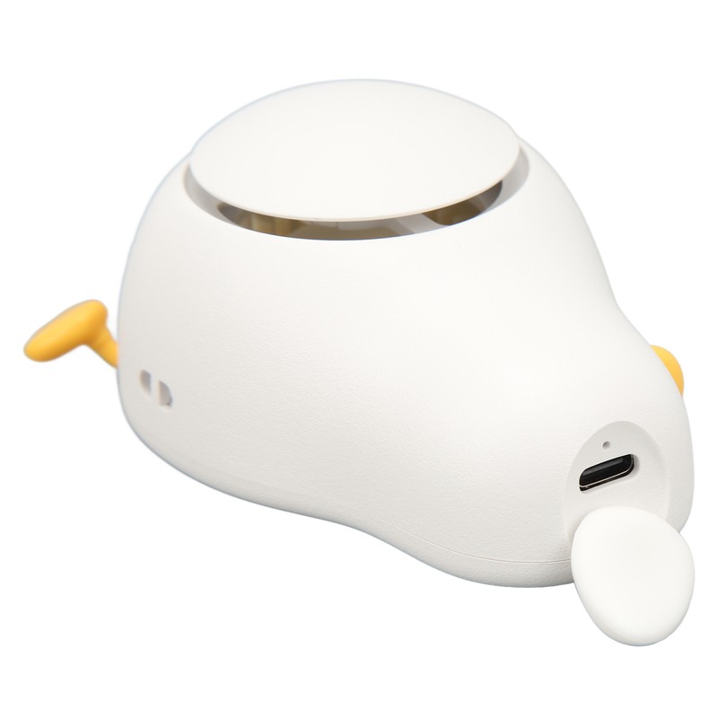 Hanging Neck Fan Duck Shape Small Fan USB Charging Necklace