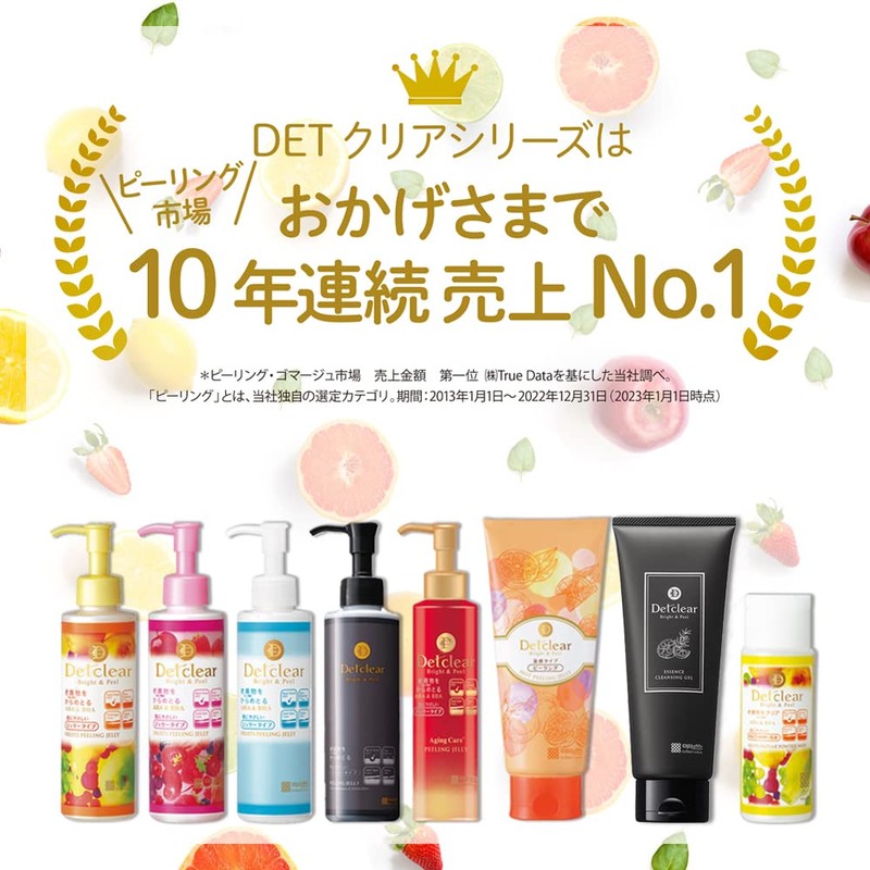 DET Clear Bright & Peel Peeling Jelly (Unscented) 6.1 fl