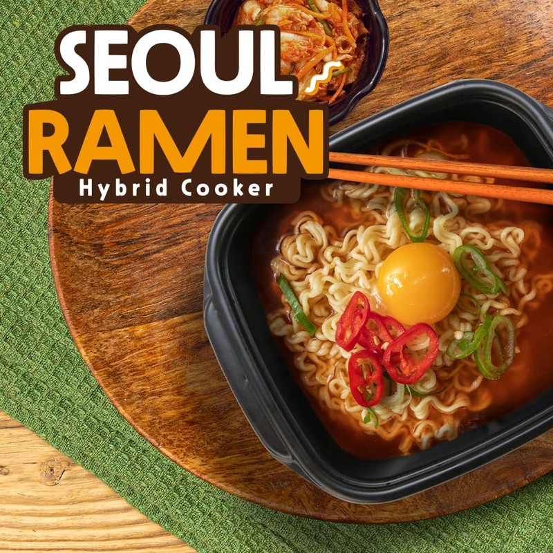 Seoul Ramen Hybrid Cooker | Microwave Ramen in 6 Minutes