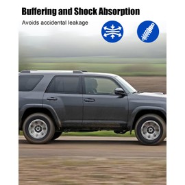 Upper and Lower Radiator Hose Set Fit for Toyota 4Runner 2003-2009 FJ Cruiser 2007-2014 Tacoma 4.0L V6 Engines 2005-2015 Replaces 16571-31130 16572-31170 22844 ‎165710P020 1657131130 1657131290