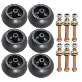 marddpair 6Pcs Mower Deck Wheels Kit Replacement for Hustler 788166 31997 781567 781708