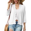 GRECERELLE Womens Summer Cardigan Knit Jumpers Shrugs Ladies Lightweight Soft