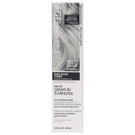 AGE beautiful Pure Silver Demi Liqui-Creme 5-Minute Toner | Blend & Enhance Gray Hair with Soft Gray Tones | Neutralize Yellow Tones | Professional Salon Color