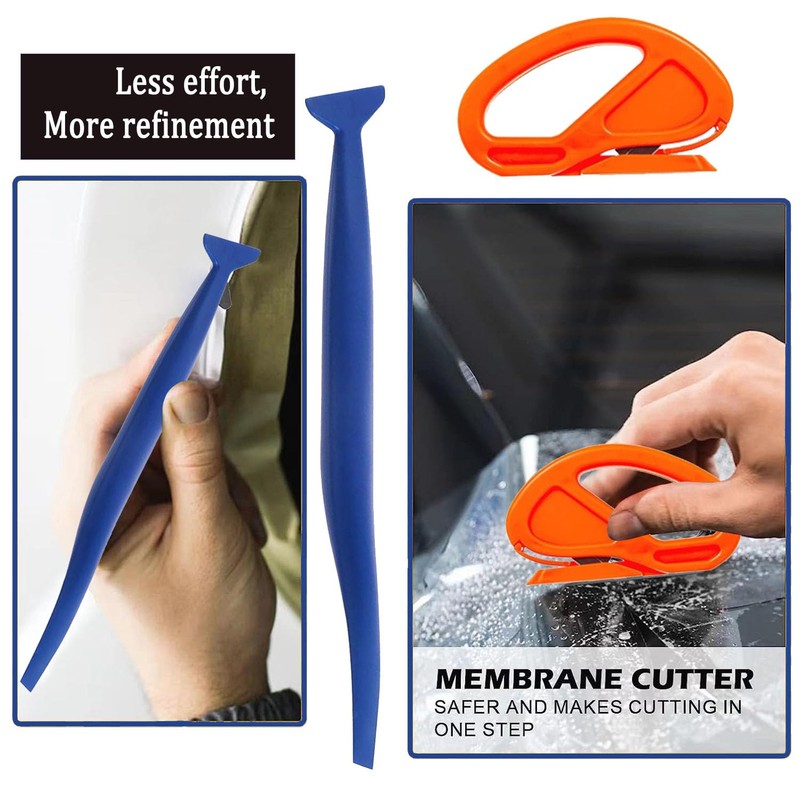 Jormftte Car Vinyl Wrap Tool kit, Window Film Tools Wallpaper