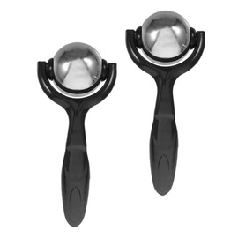 OATIPHO 2pcs Massage Ball Set Hand Massager Massage Ball Roller Handheld Back Massager Tool Just