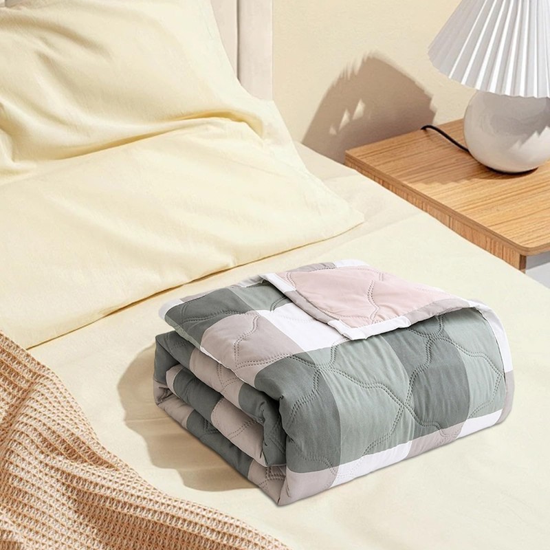 Cooling Blanket,Cooling Blanket for Bed - Breathable Cooler Quilt, Lightweight