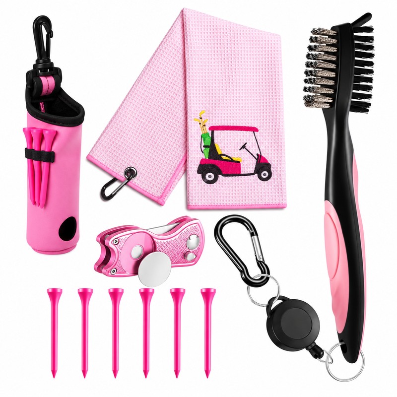 10-Piece Golf Accessories Kit for On-Course Organization – Golf Ball