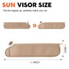 Camel Driver Left Side Sun Visor Replacement Compatible with Jeep