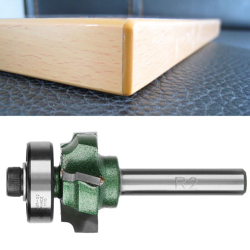 Woodworking Milling Cutter 4 Teeth Trimming Cutter Edge Trimmer Router