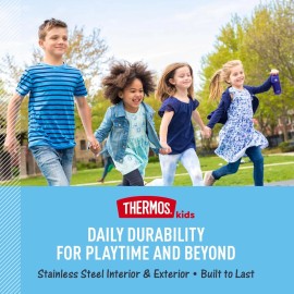 THERMOS FUNTAINER Water Bottle with Straw - 12 Ounce - Kids Stainless Steel Vac