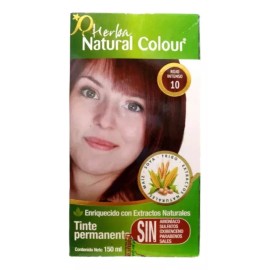 Natural Colour 10 Tintes Naturales Ton Rojo Intenso, Pelo Normal O Sensible