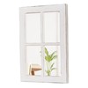 Sintosin Rustic Small Window Pane Mirror Wall Decor 11 X