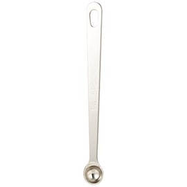 Wada Suke Seisakusho 4911-0020 Extra Thick Measuring Spoon, 1/4 Spoon, Silver