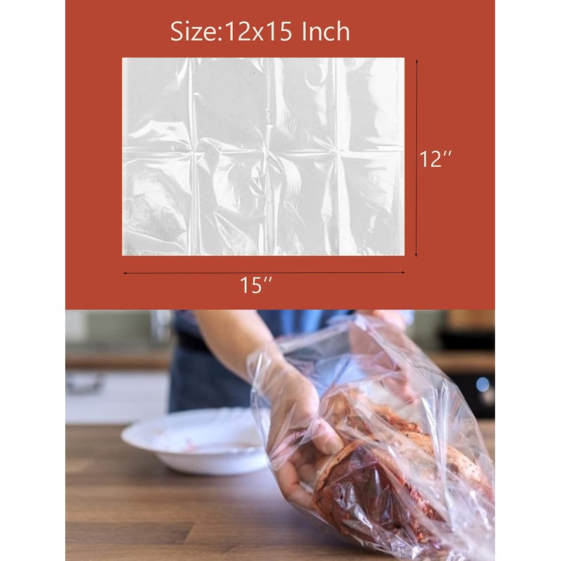 30Counts Cooking Roasting Bags Suitable Size (12 x 15 Inch)