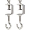 Wekboss Small Stainless Steel C Clamps 1.85 In and Heavy